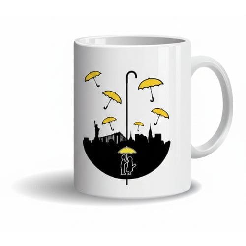 Caneca Cerâmica - Umbrella - Choose Love