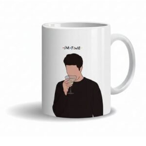 Caneca Cerâmica - I´m Fine - Choose Love