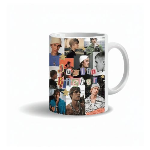 Caneca de Cerâmica - Justin Bieber - Choose Love