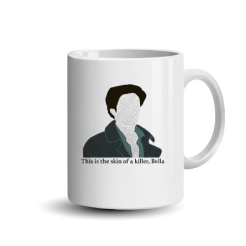 Caneca Cerâmica - This is the skin of a killer Bella - Choose Love