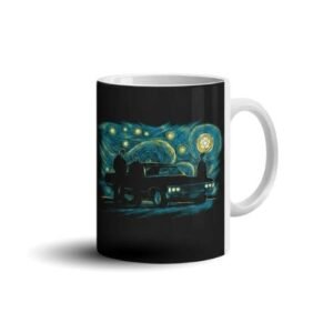Caneca Cerâmica - Noite Estrelada Supernatural - Choose Love