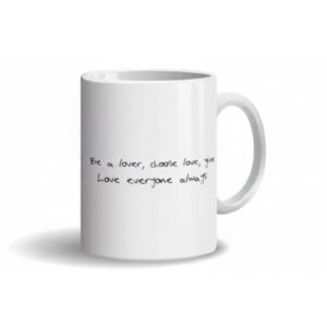 Caneca de Cerâmica - Be A Lover - Choose Love