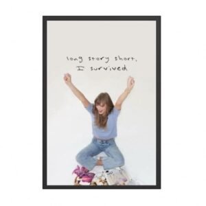 Quadro com Moldura — Long Story.....Taylor Swift