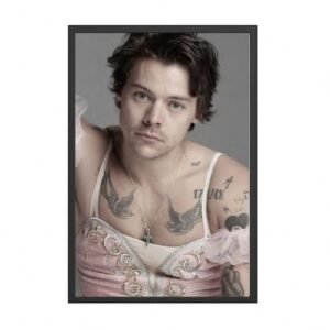 Quadro com Moldura - Harry Styles - Choose Love