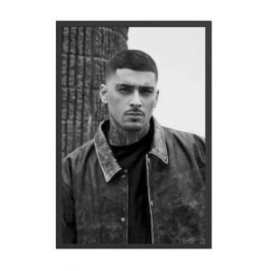 Quadro com Moldura - B&W ZAYN - Choose Love