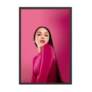 Quadro com Moldura - Olivia Rodrigo - Choose Love