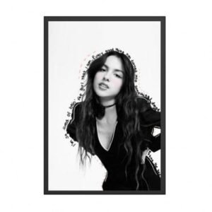 Quadro com Moldura - Olivia Rodrigo - Choose Love