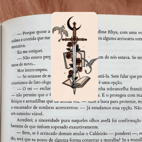 Marcador com Imã - Fantasy Book - Choose Love