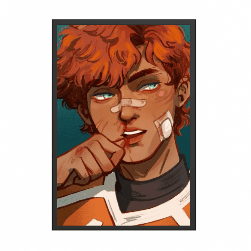 Quadro com Moldura - Neil Josten - Choose Love