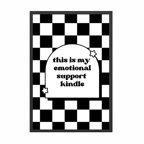 Quadro com Moldura - Kindle Support - Choose Love