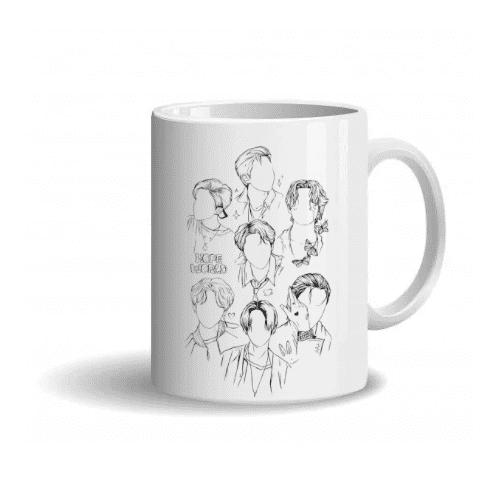Caneca de Cerâmica - BTS - Choose Love