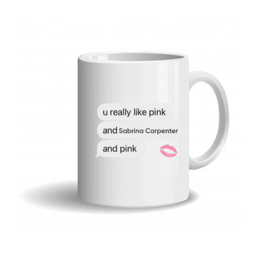 Caneca de Cerâmica - Sabrina Carpenter - Choose Love