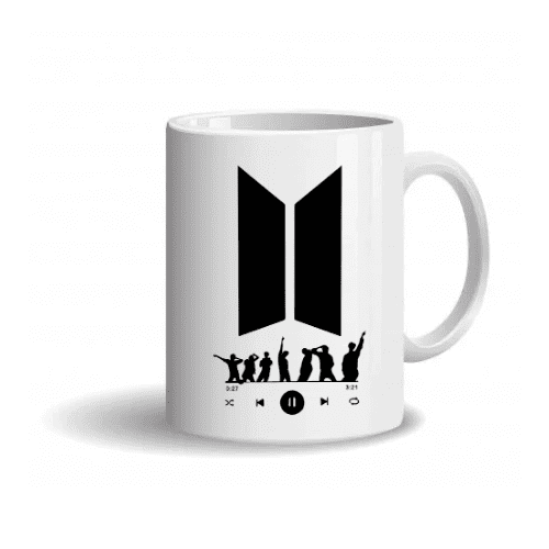 Caneca de Cerâmica - BTS - Choose Love