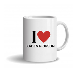 Caneca de Cerâmica - I Love Xaden - Choose Love