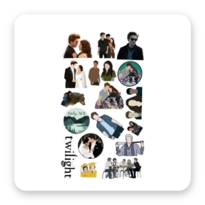 Cartelas de Stickers — Crepúsculo