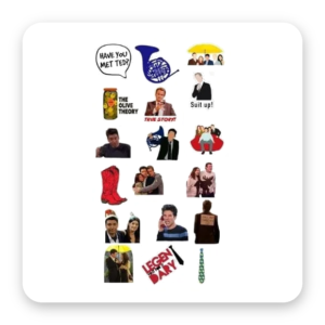 Cartelas de Stickers — HIMYM