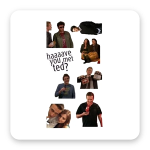 Cartelas de Stickers - HIMYM - Choose Love