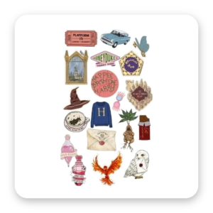 Cartelas de Stickers — Harry Potter