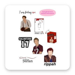 Cartelas de Stickers — Stefan Salvatore